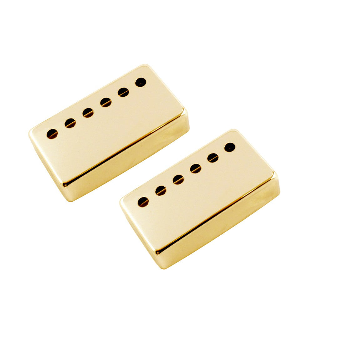 Allparts PC-0300 49.2 mm Humbucking Pickup Cover Set Gold with 2-3/32 bridge