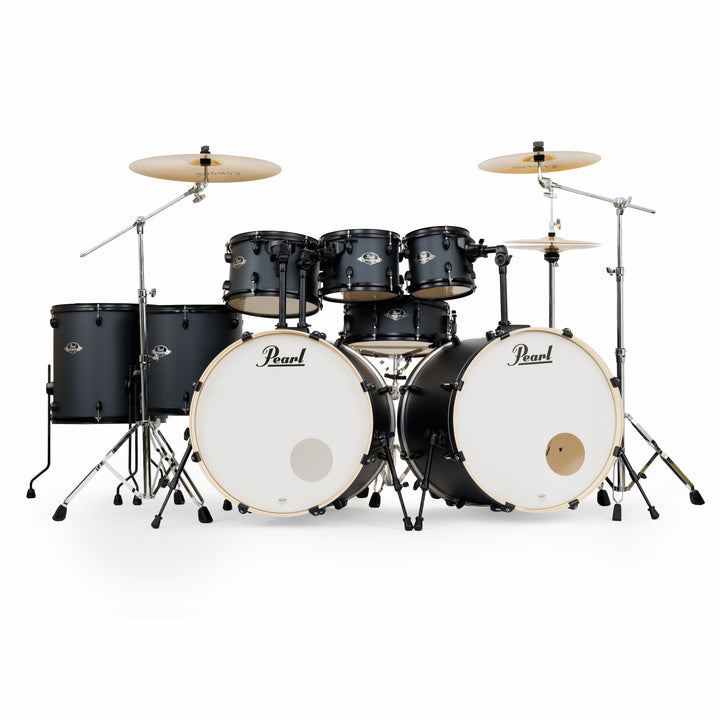 Pearl EXX728SPNB866- Pearl Export Limited Edition EXX Double Bass 8 Piece Complete Set ( Graphic Slate )