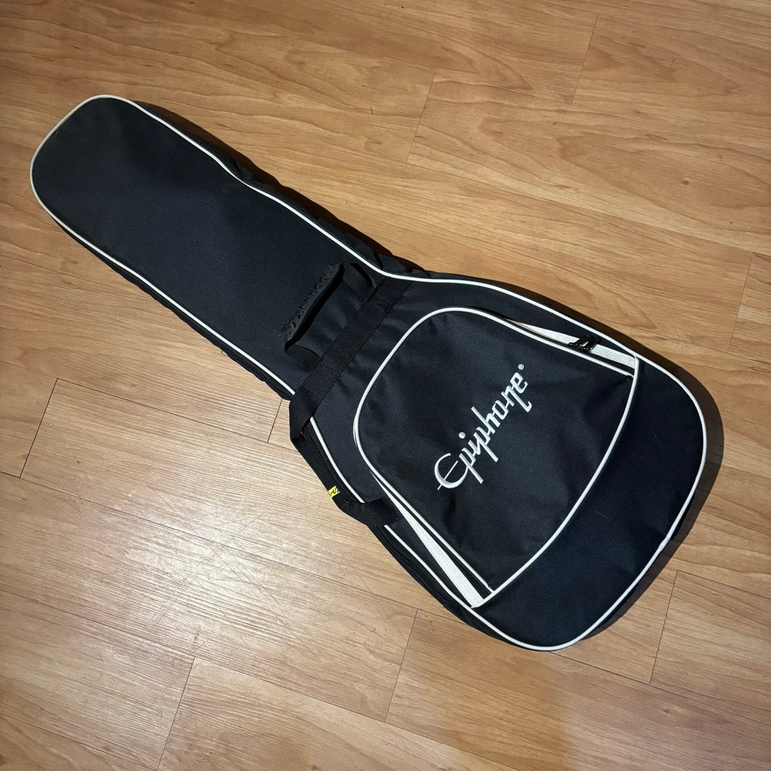 Epiphone - Les Paul Custom w/ Epiphone DLX Gig Bag (Ebony - Kalamazoo Headstock- 2025 ) - USED