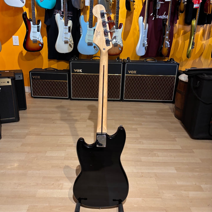Squier - Affinity Series Bronco Bass - No Case Or Bag (Black-Maple-2017) - USED