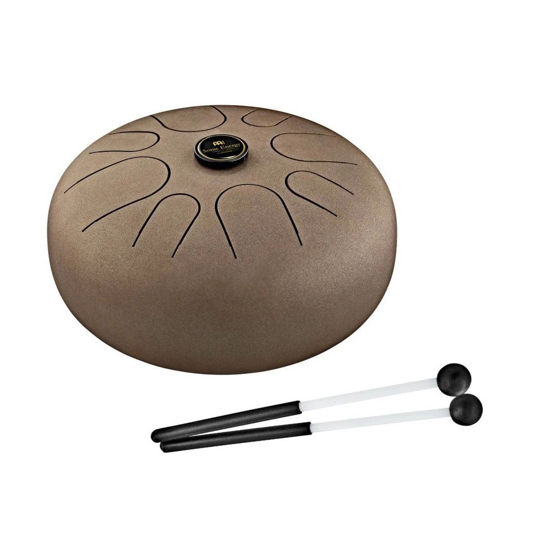 Meinl Steel Tongue Drum in A Minor - Vintage Brown
