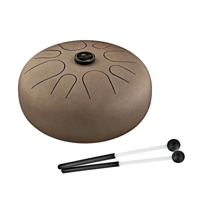 Meinl Steel Tongue Drum in A Minor - Vintage Brown