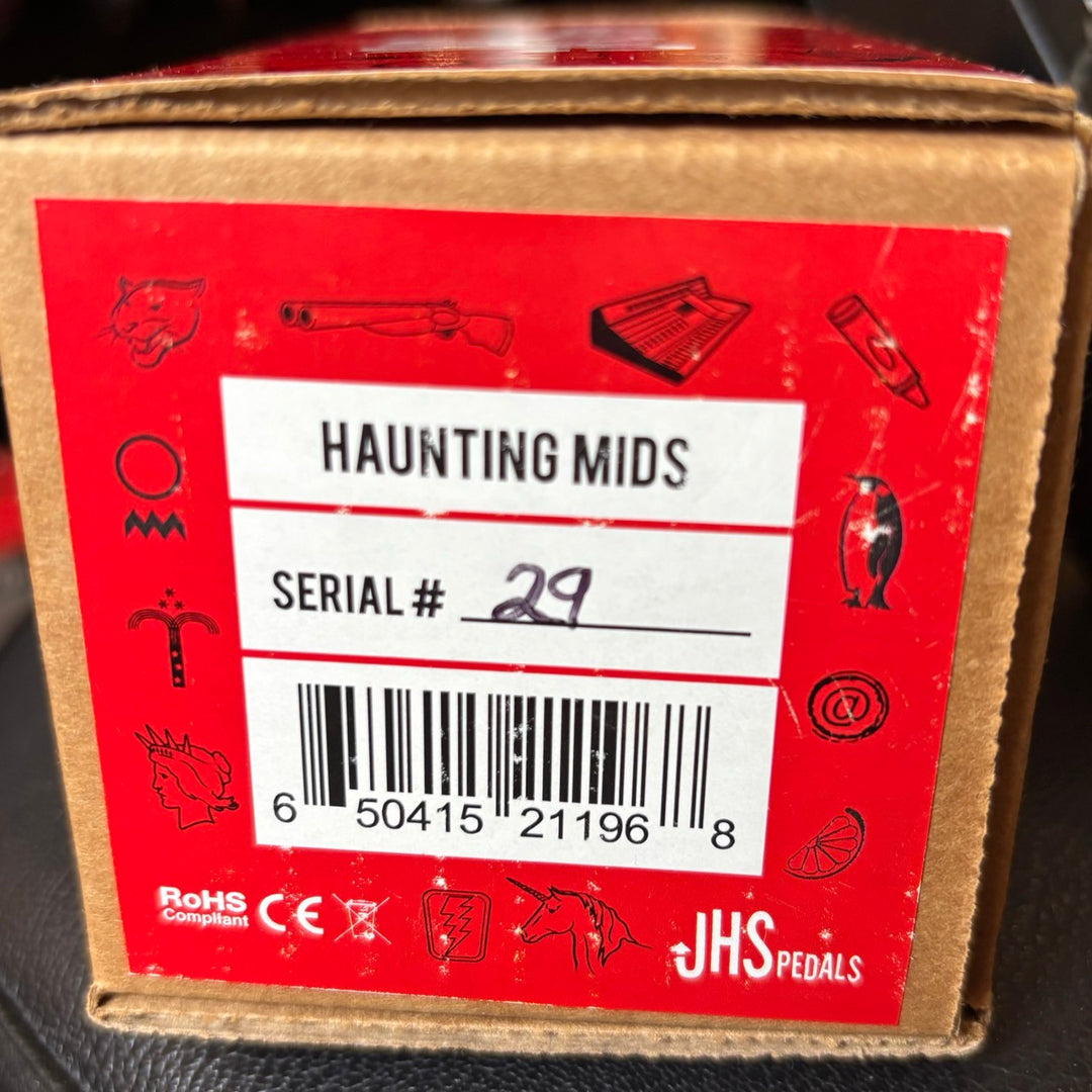 JHS - Haunting Mids EQ Pedal w/Box & User Guide - USED