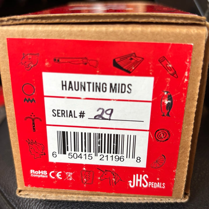 JHS - Haunting Mids EQ Pedal w/Box & User Guide - USED