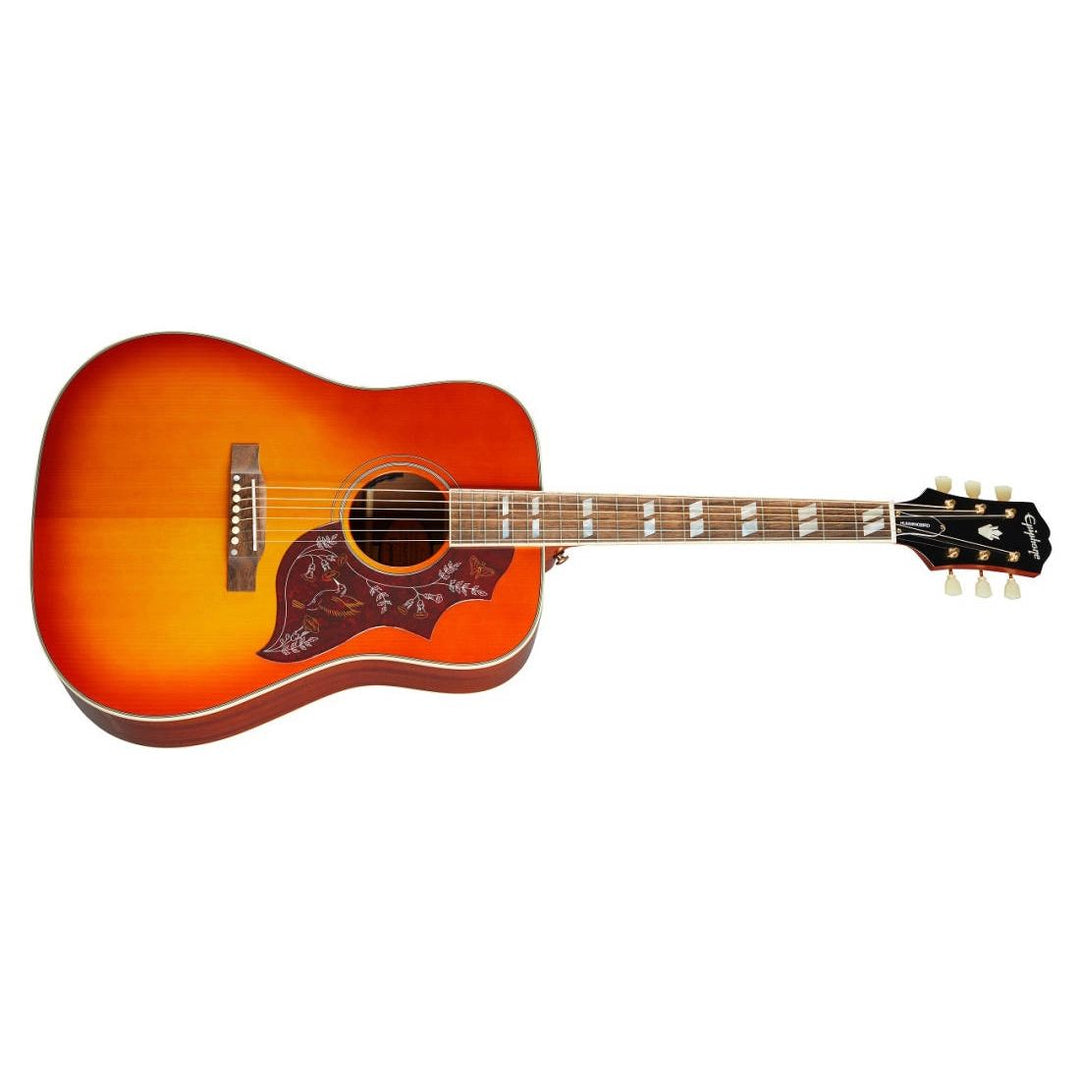 Epiphone Inspired by Gibson Masterbilt Hummingbird - Aged Cherry Sunburst
