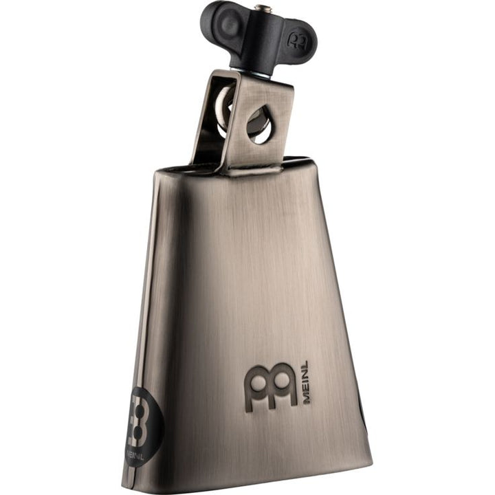 Meinl Percussion 4 1/2" Steel Finish Cowbell High Cha Cha Cowbell Hand brushed steel