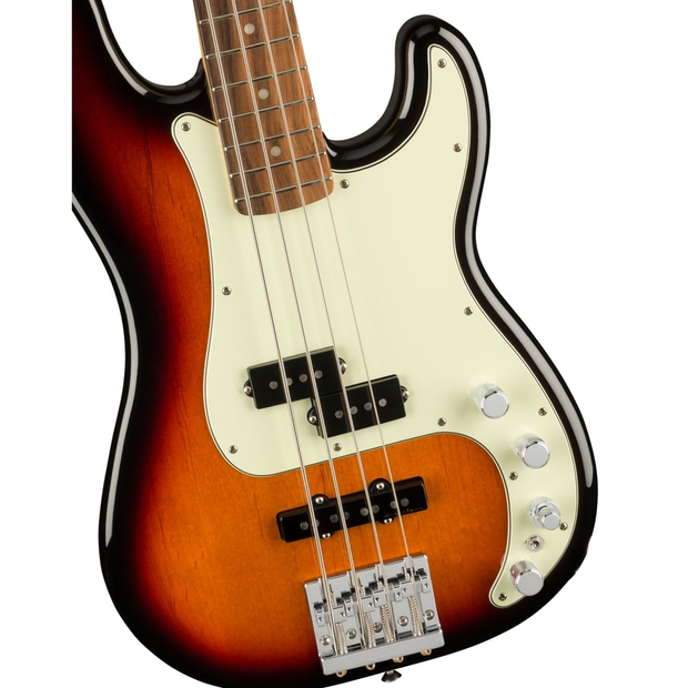 Fender Player Plus Precision Bass Electric Bass Guitar Pau Ferro Fingerboard - 3-Color Sunburst