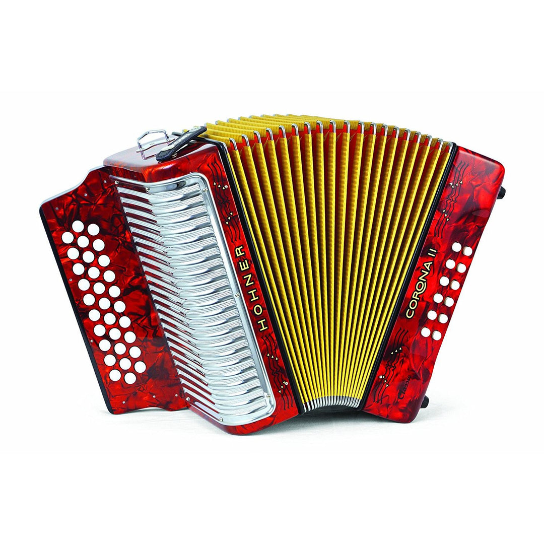 Hohner 3523GR Corona II  Classic GCF, Red