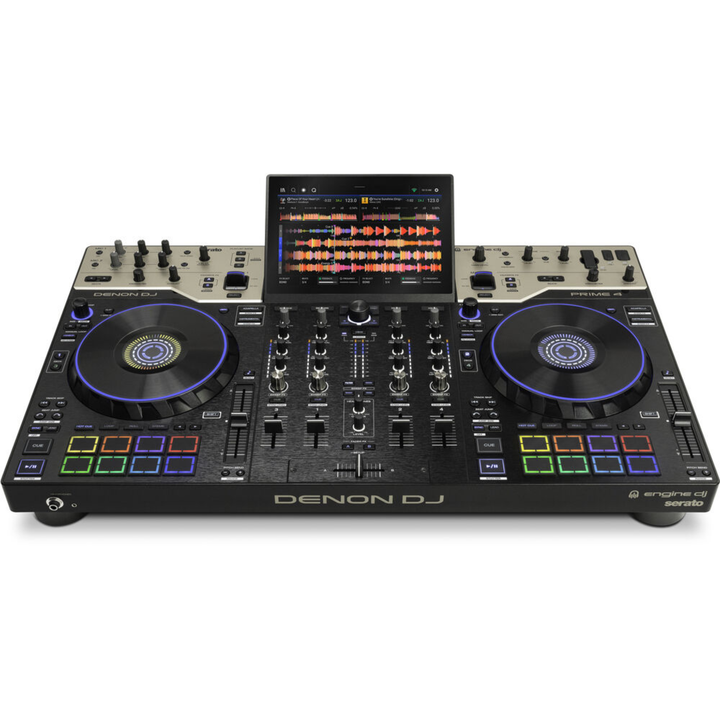 Denon DJ Prime 4 G2 4-Channel Standalone DJ System with  Built-in FX Lighting Output and Stems