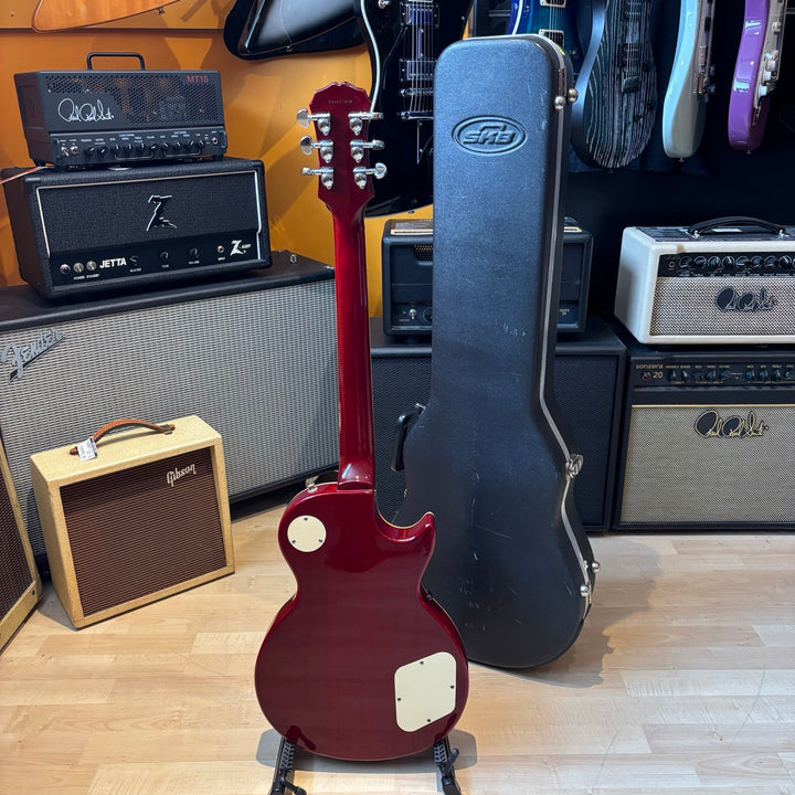 Epiphone - LEFTY Les Paul 60's Standard Cherry Sunburst w/ HD Shell Case (2004) - USED