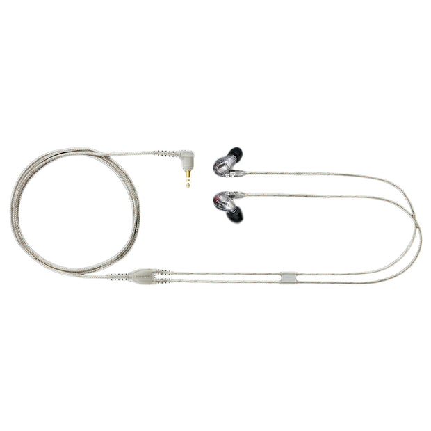 Shure Gen2 SE846 Quad driver earphones with professional 64" cable - Clear