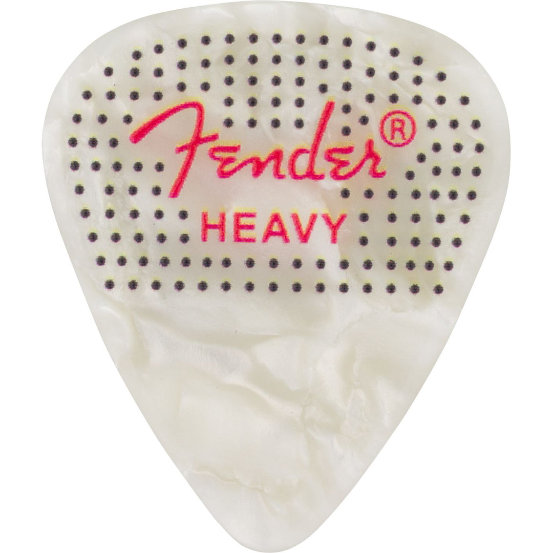 Fender  351 Dotted Celluloid Picks 12-Pack Heavy
