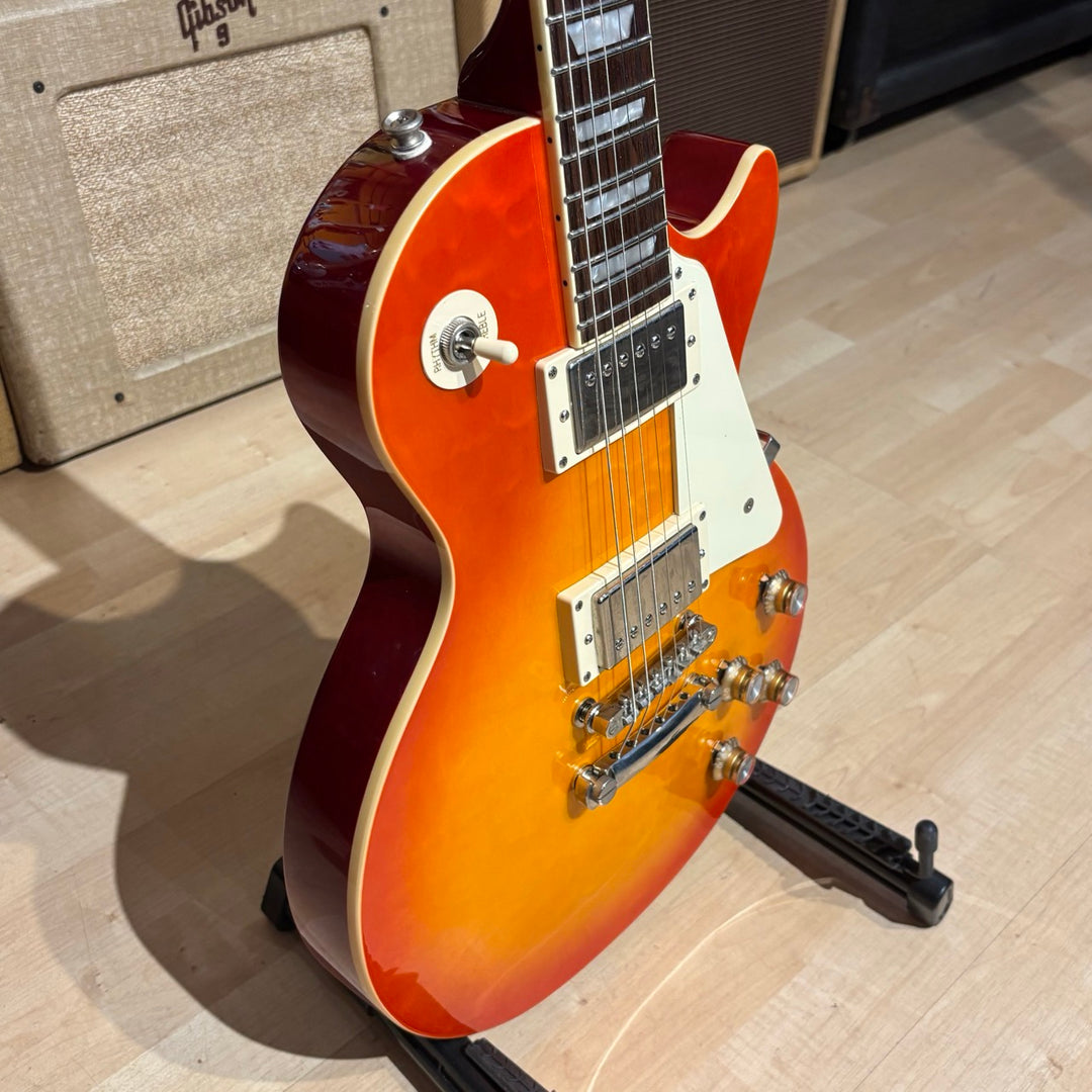 Epiphone - Les Paul STD Quilted Top Faded Cherry Burst w/ HD Case (2022) - USED