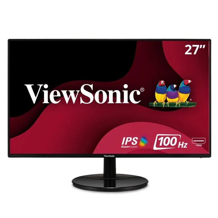 Viewsonic VA2759-SMH 27" IPS LED Monitor  Full HD, Frameless, Dual Speakers, HDMI, VGA