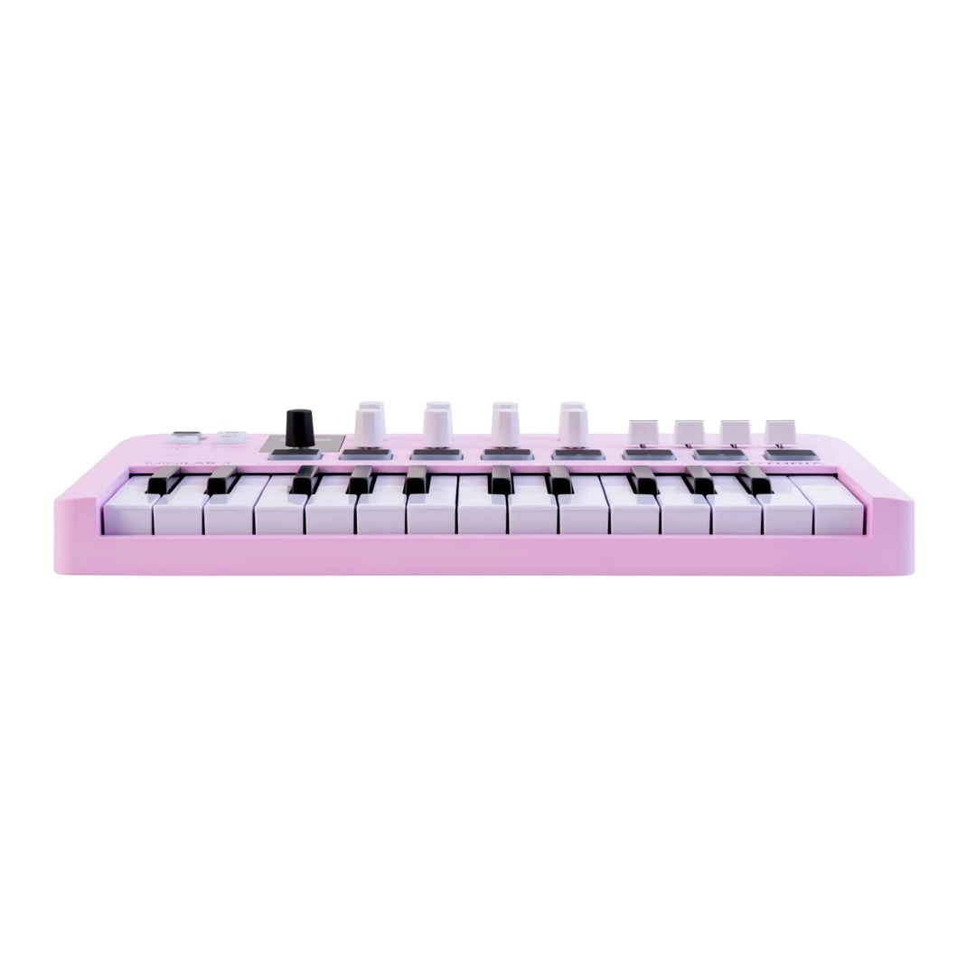 Arturia MINILAB3RQ LTD 25-Key MIDI Controller w/Software (Rose Quartz)