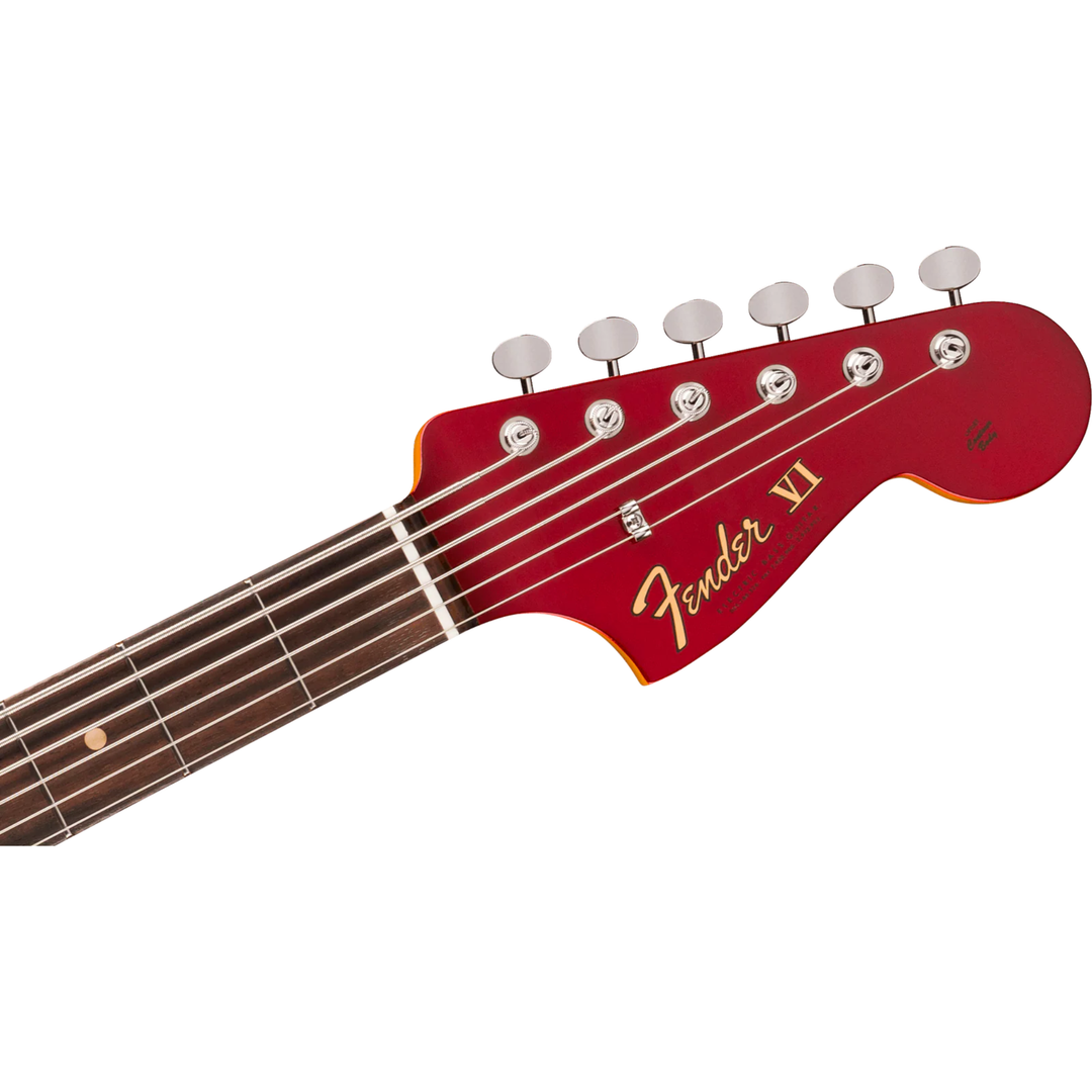 Fender  Vintera III Early '60s Bass VI Electric Guitar (Candy Apple Red)