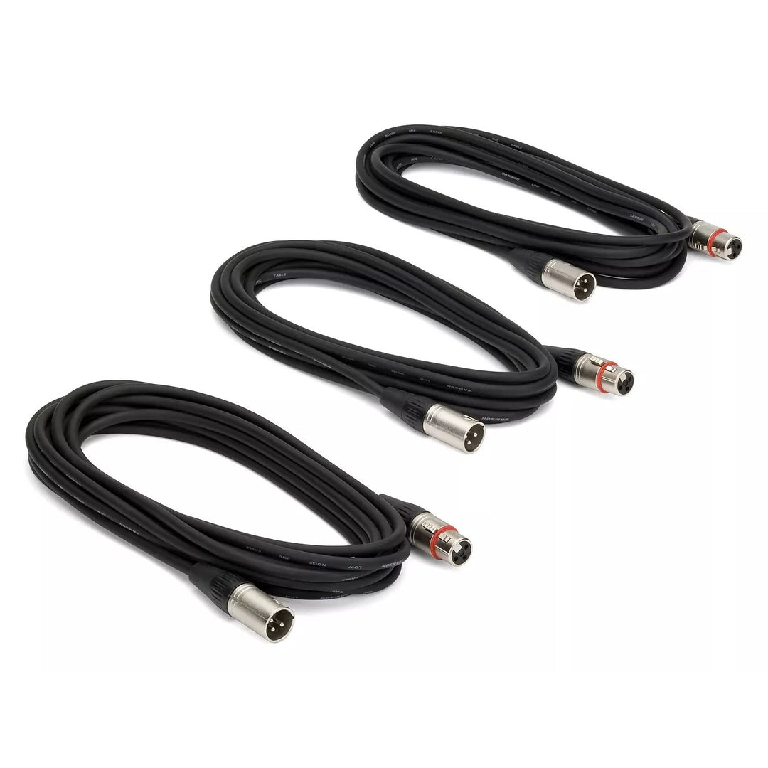 Samson SAMC18 MC-18  -  Microphone Cable 3 Pack