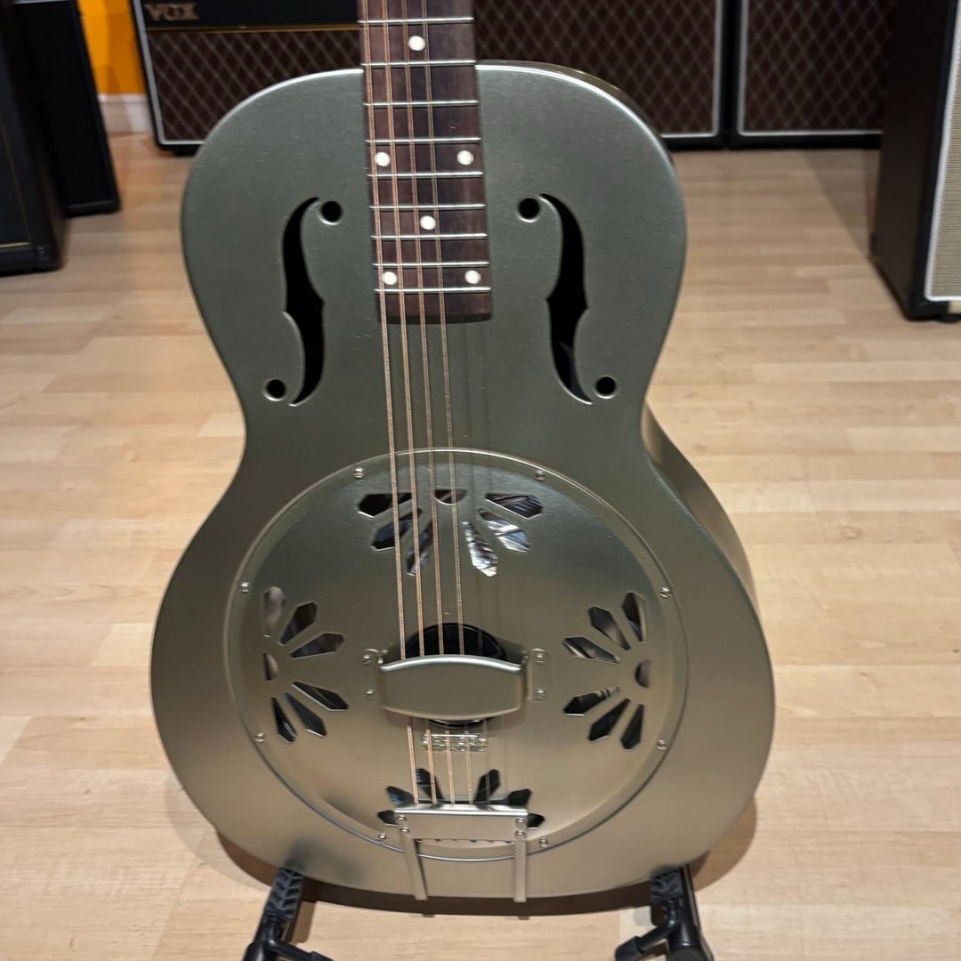 Gretsch - Roots Collection Honeydipper Brass Body- Biscuit Cone Resonator  w/ HD Case (2022) - USED