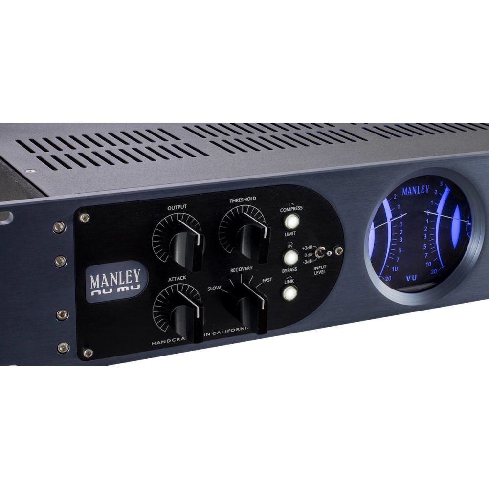Manley NU MU Dual-Channel Tube/Solid State Hybrid Compressor/Limiter