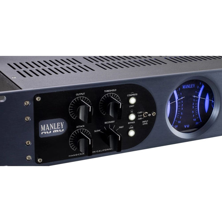 Manley NU MU Dual-Channel Tube/Solid State Hybrid Compressor/Limiter