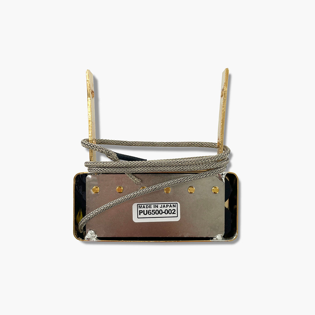 Allparts RZR-10004 Razor® Jazubakkā Jazz Bucker Floating Humbucking Pickup - Neck Mount, Gold