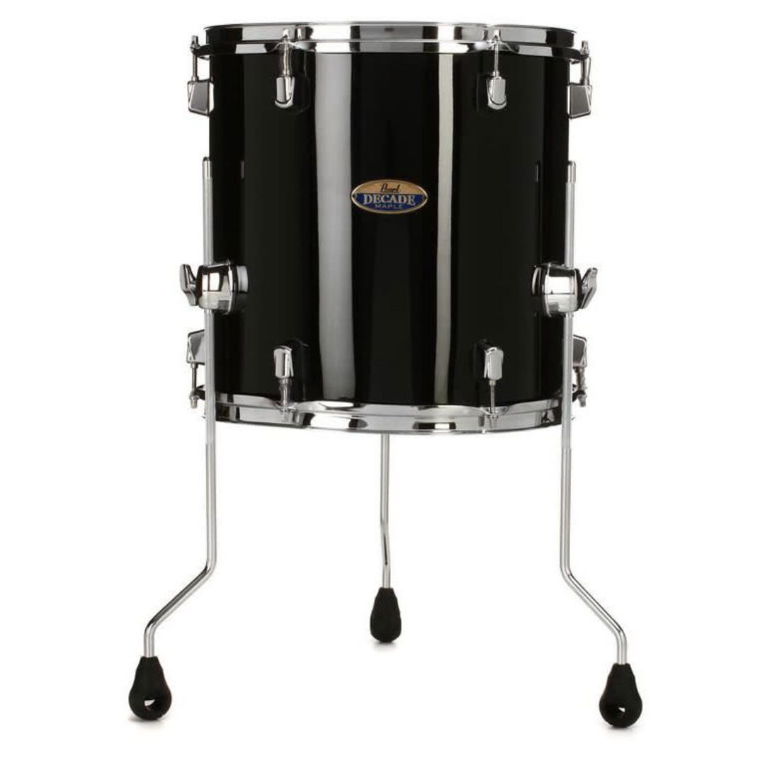 Pearl Decade Maple 14"x14" Floor Tom – Black Ice