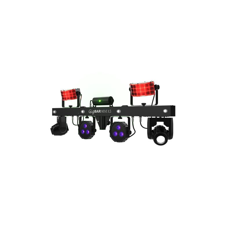 Chauvet DJ GigBAR Move ILS 5-in-1 Lighting System with Stand, Bag and Remote