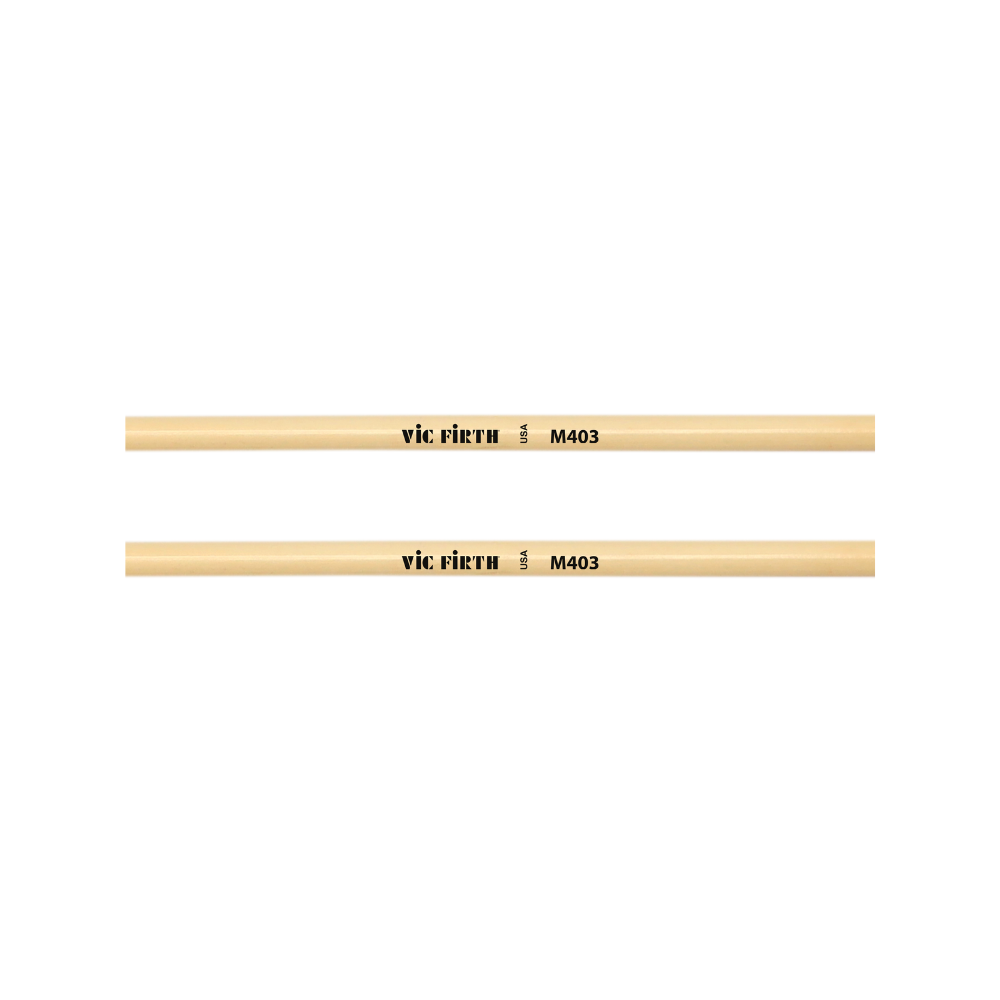 Vic Firth M403 Articulate Series Keyboard Mallet - Medium Rubber, Oval