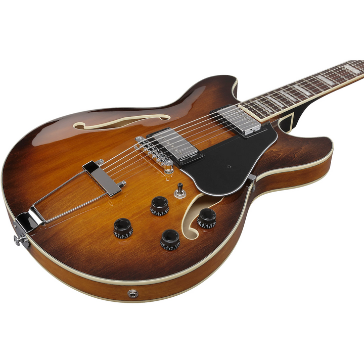 Ibanez AS7328TBC AS Artcore Semi-Hollow Electric Guitar (Tobacco Brown)