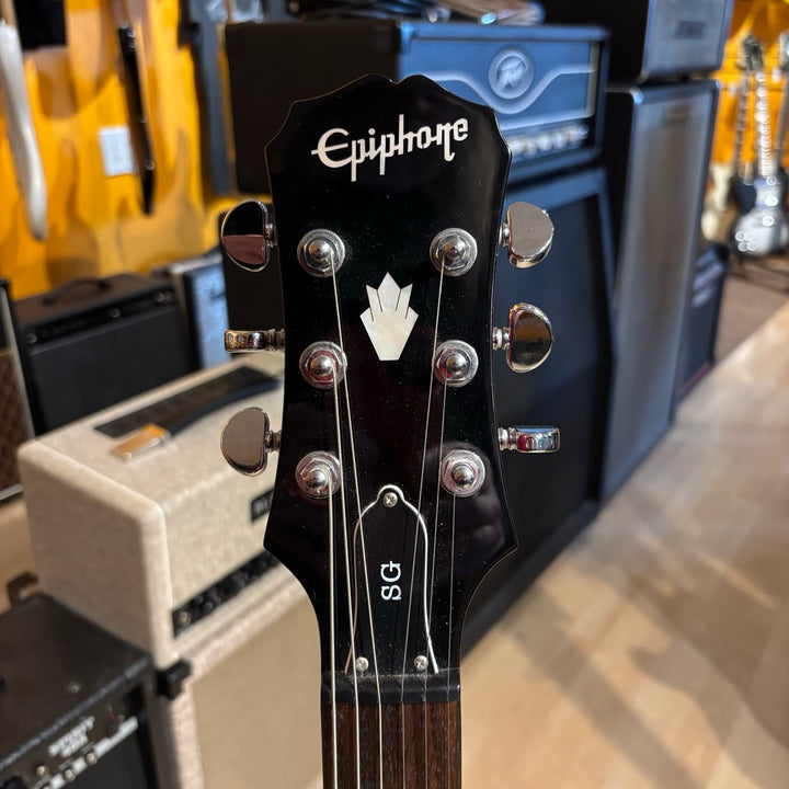 Epiphone - G400 SG STD '62 RI Vintage Cherry  w/ NEW Rouge Valley Gig Bag (2007) - USED