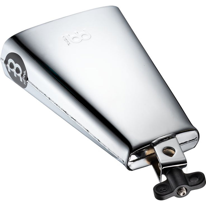 Meinl Percussion 8" Chrome Finish Cowbell Timbales Cowbell Small Mouth High polished chrome