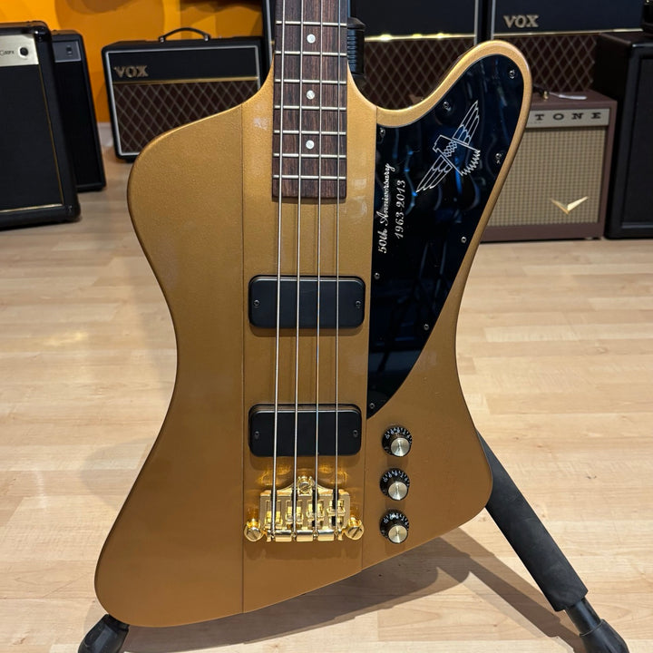 Gibson - LTD Edition 50th Anniversary Thunderbird Bass  w/OHSC (Bullion Gold - 2013) - USED