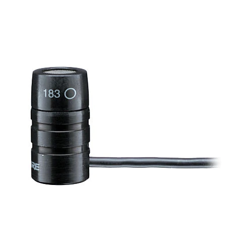 Shure WL183 Omni Lavalier Mic (Black)