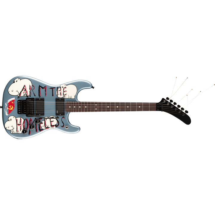 Fender Tom Morello Arm The Homeless Stratocaster® -  Rosewood Fingerboard -  Blue Ice Metallic, Electric Guitar