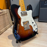 Squier - "Classic Vibe 70's RI Telecaster Thinline" (3T Sunburst) w/ Hard Shell Case - USED