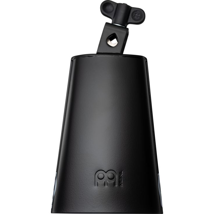 Meinl Percussion 6 3/4" Black Finish Cowbell Black powder coated steel Medium Timbales Cowbell