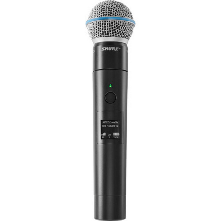Shure MXW neXt 2 Wireless Handheld Transmitter with BETA58 Microphone