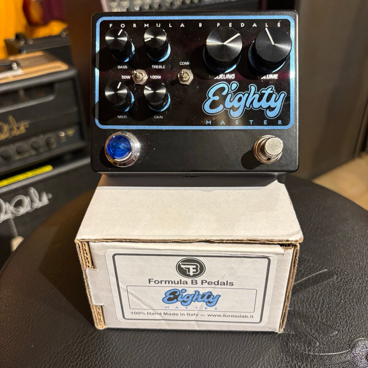 Formula B Pedals (Italy) - "Eighty Master Distortion" Large Box w/ Box & User Guide - USED