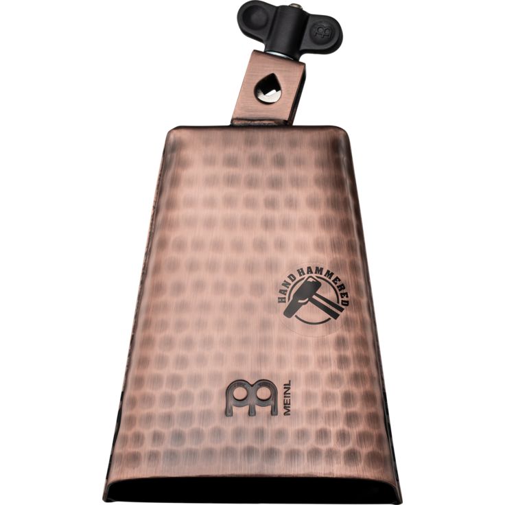Meinl Percussion 6 1/4" Hammered Cowbell Hand brushed copper Medium Timbales Cowbell