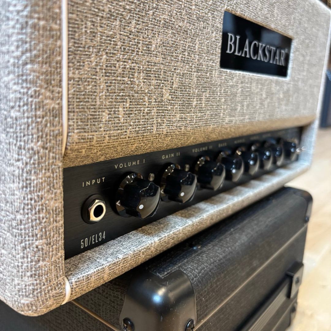 Blackstar - St James EL34 - 50 Watt Tube Head w/ Switch & User Guide Booklet - USED