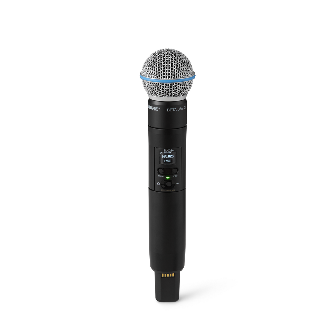 Shure SLXD2+/B58=-G57 Handheld Transmitter Beta58A