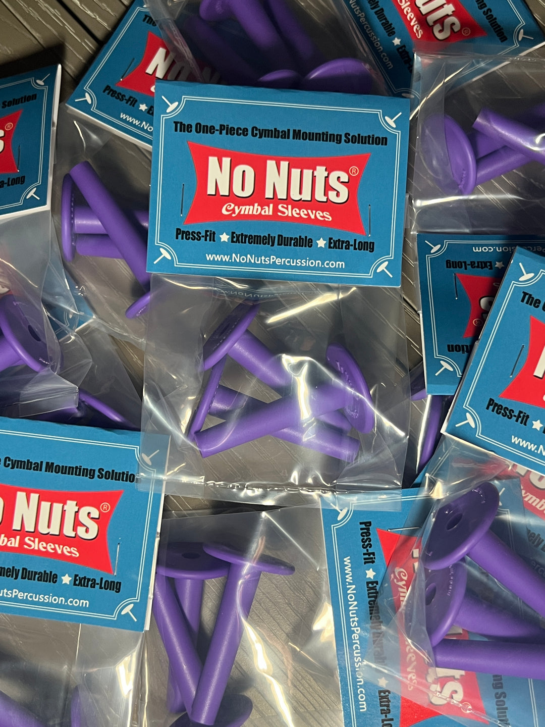 No Nuts 5008- No Nuts Cymbal Sleeves- Purple