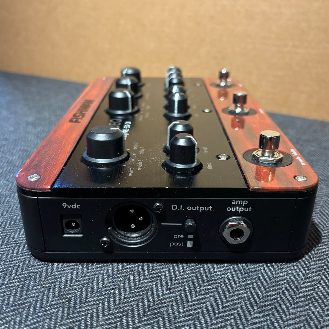 Fishman - TONEDEQ AFX PRE-EQ-DI For Acoustic Instruments w/ Box & User Guide - USED