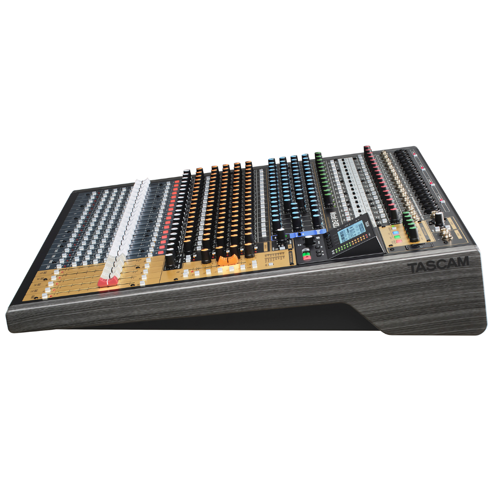 Tascam Model 2400 24-Track Flagship Analog Recording Console & Live Mixer w/ Audio Interface