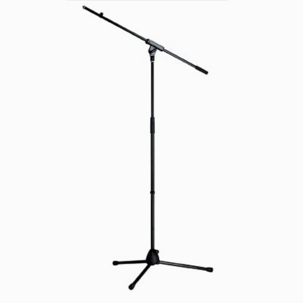 K&M 277 Mic Stand w/ Permanent Boom Arm