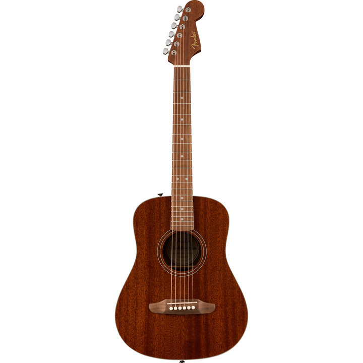 Fender CALIFORNIA STANDARD REDONDO MINI Acoustic Guitar With Gig Bag (Natural Sapele)