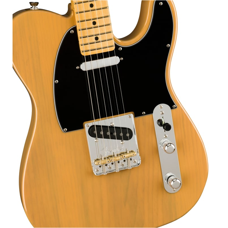 Fender American Professional II Telecaster Maple Fingerboard (Butterscotch Blonde Finish) Electric Guitar