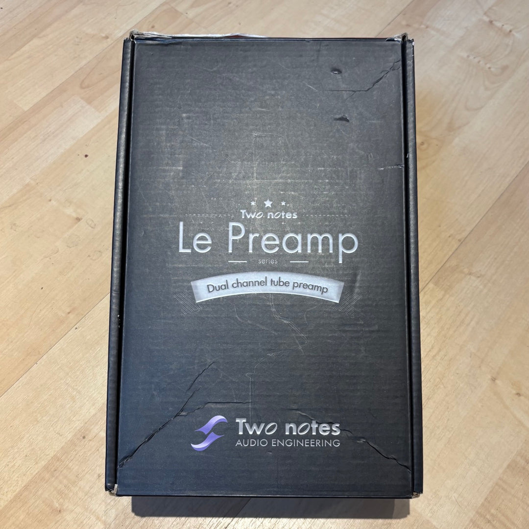 Two Notes - Le Preamp - Le Lead Dual Channel MIDI Tube Preamp  w/Box, PS & User Guide - USED
