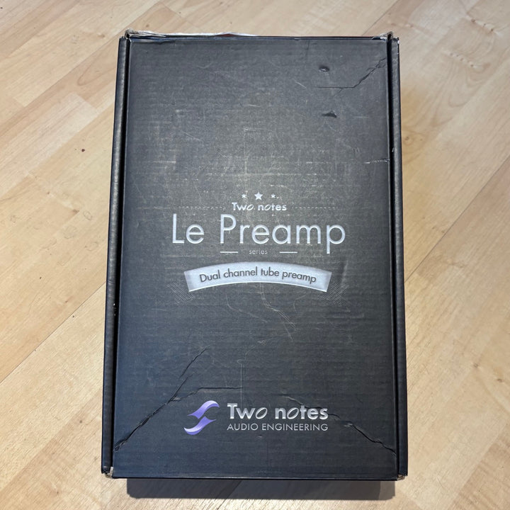 Two Notes - Le Preamp - Le Lead Dual Channel MIDI Tube Preamp  w/Box, PS & User Guide - USED