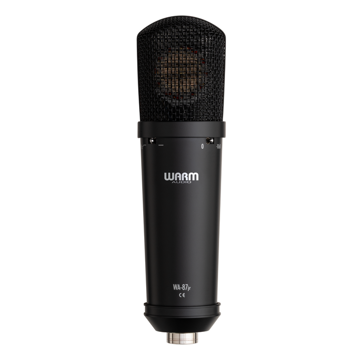 Warm Audio WA87JR-BLK FET Transformerless Multi-Pattern 87 style condenser Mic - Black